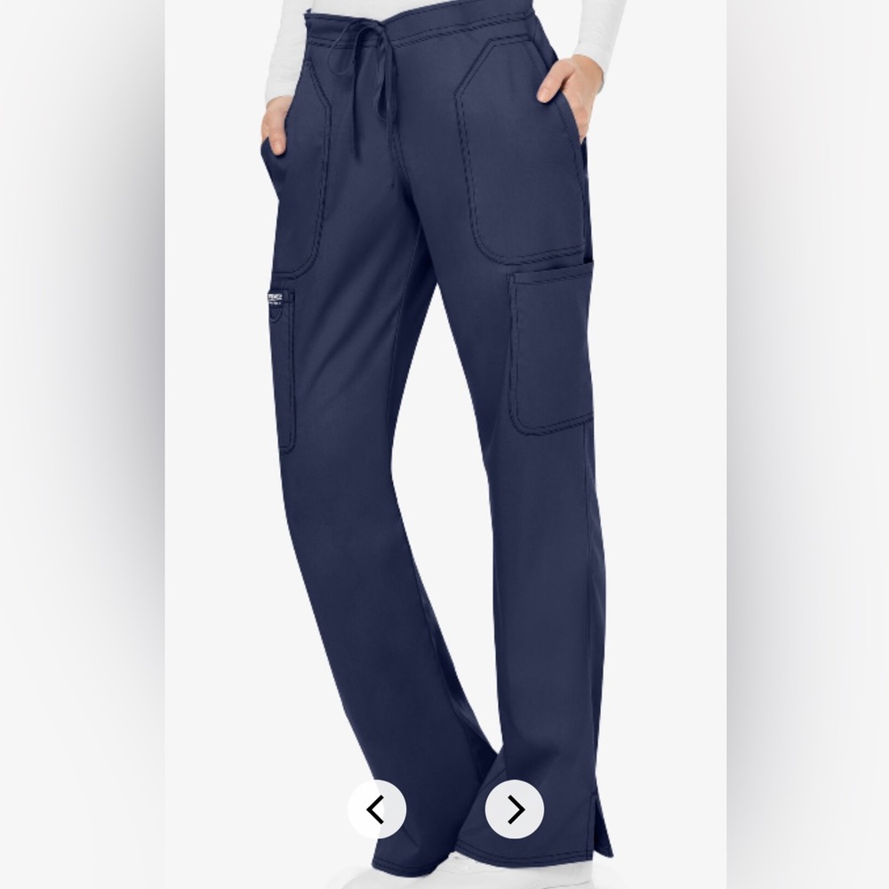 2 pairs Navy Blue Scrub Pants